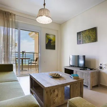 Deluxe Kefalonia Leyland 1 Bedroom Pool And Sea View Karavomilos *
